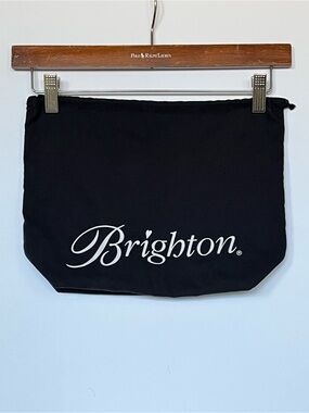Brighton Black Fabric Dust Bag Cover Handbag Purse Protection Storage